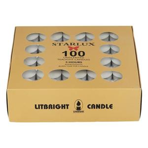 شمع  وارمر استارلوکس مدل Tealight بسته 100 عددی