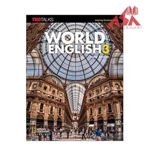 کتاب ورلد انگلیش سه ویرایش سوم World English 3 (3RD) SB+WB+DVD