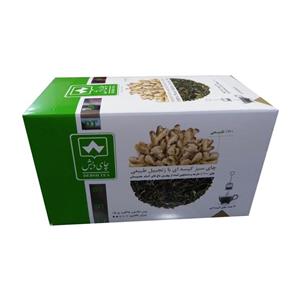 چای سبز کیسه ای با زنجبیل دبش بسته  ۲۰ عددی