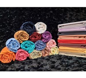 ملحفه کش دار تک دونفره 180 سرمه ای رانفرس