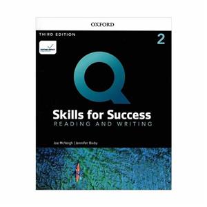 کتاب Q Skills for Success 2 Reading & Writing (3rd)+DVD