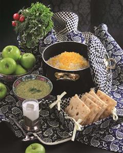 دستگیره قابلمه کتان طرح ترمه