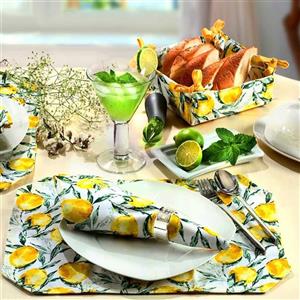 دستگیره قابلمه کتان طرح لیمو Lemon