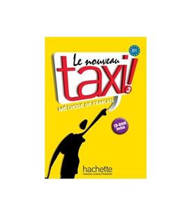 کتاب le nouveau taxi 3 livre de l'eleve B1+ cahier d'exercices + dvd