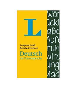 دیکشنری آلمانی ب آلمانی لانگنشاید Langenscheidt Schulworterbuch Deutsch als Fremdparche