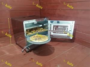 تنور استیل بزرگ دوسینی + چدن۳۸ + فندک و جوجه گردان کلید دار  (TG_391)