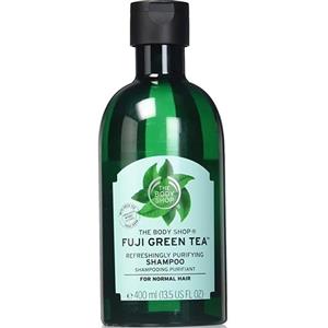 شامپو طراوت بخش چای سبز فوجی بادی شاپ حجم 400 میلی لیتر The Body Shop Fuji Green Tea Refreshingly Purifying Shampoo 400ml 