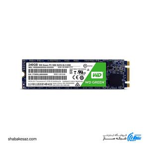 حافظه SSD وسترن دیجیتال مدل GREEN WD 240 M2