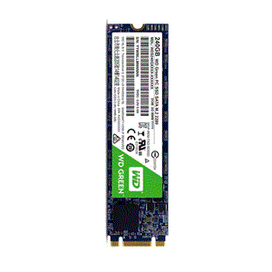 حافظه SSD وسترن دیجیتال مدل GREEN WD 240 M2