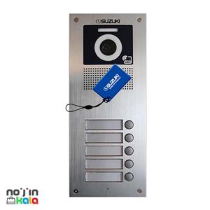 پنل آیفون تصویری سوزوکی مدل 5 واحدی سری U