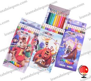 مداد رنگی 12 رنگ ام جی ام MGM