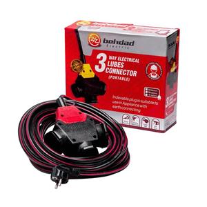 سه راهی صنعتی کرال (کله گاوی) کابل 5 متر IP44 بهداد