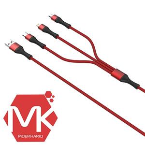کابل شارژ سه سر الدینیو LDNIO 3 in 1 Charging cable | LC94