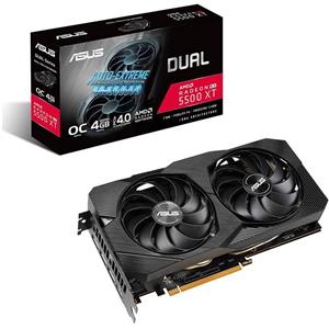 کارت گرافیک ایسوس دست دوم ASUS Graphics Card DUAL RX5500 XT O4G EVO