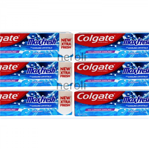خمیر دندان کلگیت مدل Max Fresh ( مکس فرش بسته 6 عددی )