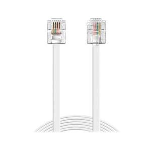 کابل تلفن RJ-11 با طول 4 متر