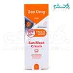 کرم ضد آفتاب رنگی صورت و بدن SPF 50 دئودراگ