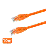 کابل شبکه وریتی 10 متری نارنجی Cate6
