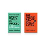 Mark Manson Collection 2 Books Set (The Subtle Art of Not Giving a F-ck, Everything Is F-cked)