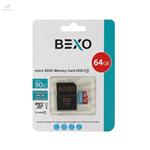BEXO microSDXC & adapter UHS-I U3 Class 10-90MB/s-64GB