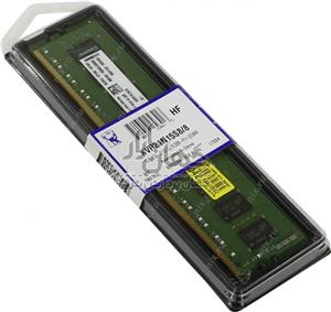 رم دسکتاپ DDR4 دو کاناله 2133 مگاهرتز CL15 کینگستون مدل KVR21N15S8-8 ظرفیت 8 گیگابایت Kingston KVR21N15S8-8 DDR4 2133MHz CL15 Dual Channel Desktop RAM - 8GB