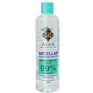 تونیک پاک کننده ارایش مناسب پوست چرب ادرا 300 میل Adra Micellar Cleansing Water 