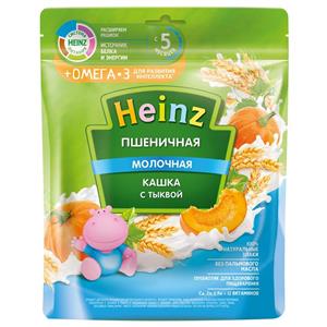 غذای کودک گندم و کدو حلوایی با شیر هاینز ( Heinz )