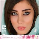 لنز رنگی طوسی سبز twinkle