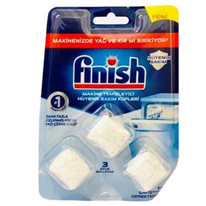 قرص جرم گیر ماشین ظرفشویی فینیش Finish بسته ۳ عددی