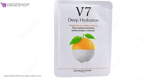 ماسک صورت بایو آکوا مدل ویتامین c وزن 30 گرم