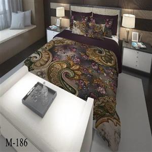 روتختی سه بعدی ساتن ابریشم ترک طرح کلاسیک – کد M 186
