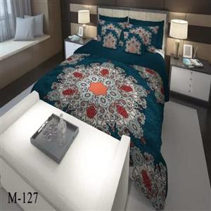 روتختی سه بعدی ساتن ابریشم ترک طرح کلاسیک – کد M 127
