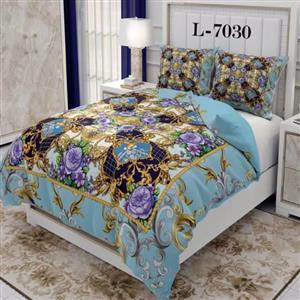 روتختی سه بعدی ساتن ابریشم ترک طرح کلاسیک – کد 7030
