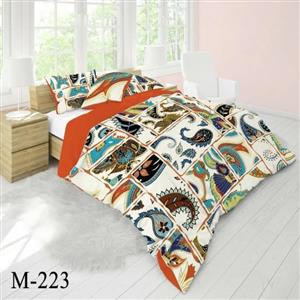 روتختی سه بعدی ساتن ابریشم ترک طرح کلاسیک – کد M 223