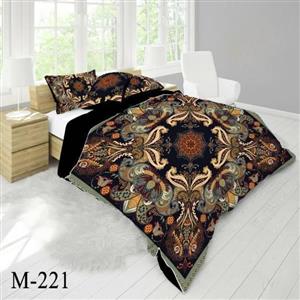 روتختی سه بعدی ساتن ابریشم ترک طرح کلاسیک – کد M 221