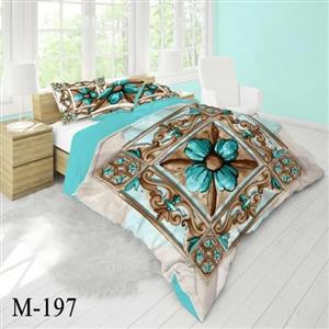 روتختی سه بعدی ساتن ابریشم ترک طرح کلاسیک – کد M 197