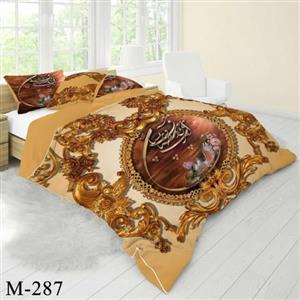 روتختی سه بعدی ساتن ابریشم ترک طرح کلاسیک – کد M 287