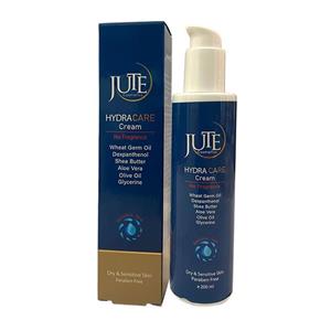 کرم آبرسان هیدرا کِر پوست خشک و حساس ژوت ۲۰۰ میل | HYDRA CARE CREAM DRY & SENSITIVE SKIN 200ML JUTE Jute Hydra Care Cream For Dry And Sensitive Skin 200ml