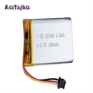 باتری لیتیوم پلیمر تک سل ۳,۷ ولت 1800 میلی آمپر