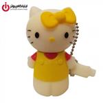 فلش مموری عروسکی کینگ فست مدل KI-20 طرح Hello Kitty ظرفیت 32 گیگابایت