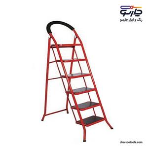 نردبان 6پله خانگی پله پهن