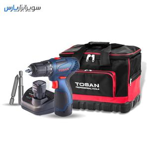 دریل پیچ گوشتی شارژی توسن پلاس مدل 9014SCX 