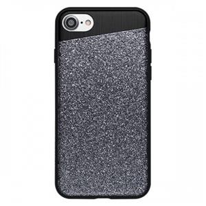 قاب موبایل شفاف دور نگین طرح الماس