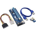 Mining Dedicated Graphics Card Blue PCE164P-NO3 VER006 0.6M PCI Express اسلات اختصاصی کارت گرافیک ماینینگ