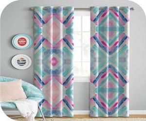 پرده چاپی طرح لوزی – کد 537   140*290