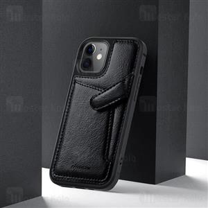 قاب چرمی نیلکین ایفون Apple iPhone 12 Mini Nillkin Aoge Leather Cover Case 
