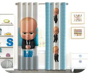 پرده چاپی پسرانه طرح انیمیشن بچه رئیس – کد 937938    140*290