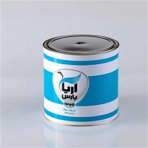 رنگ روغنی نیمه براق سفید آریا پارس