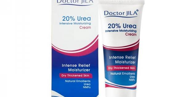 کرم مرطوب کننده قوی اوره 20 درصد دکتر ژیلا 75 گرم