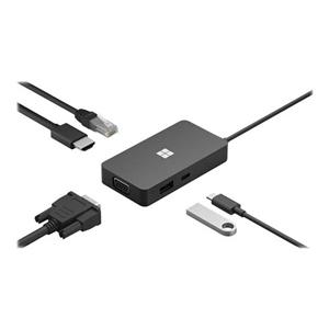 مبدل چندگانه مایکروسافت سرفیس Microsoft Surface USB-C Travel Hub Microsoft Surface Travel Hub USB